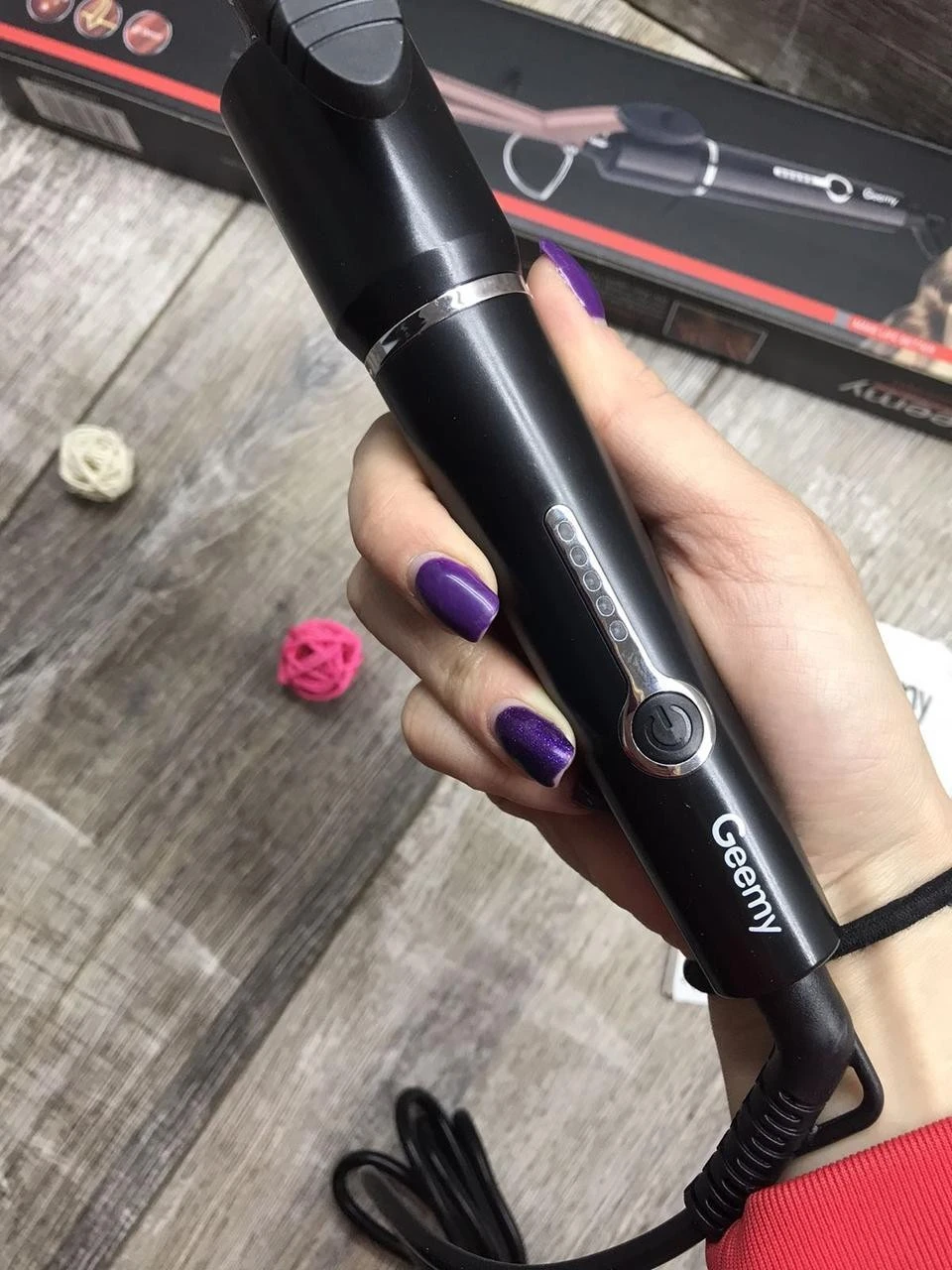 Original Geemy GM-2825 Hair Curling Iron product thumbnail 8