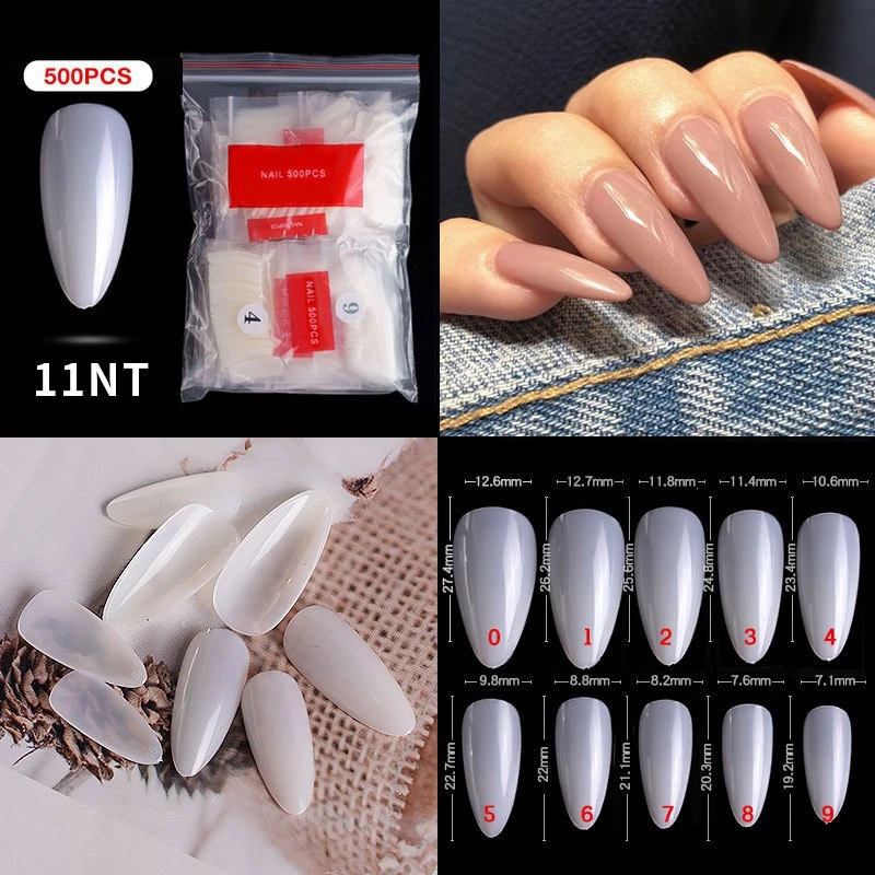 nail art French pointed nail ballet nail transparent nail toe nail toe nail toe nail nail sheet product thumbnail 6