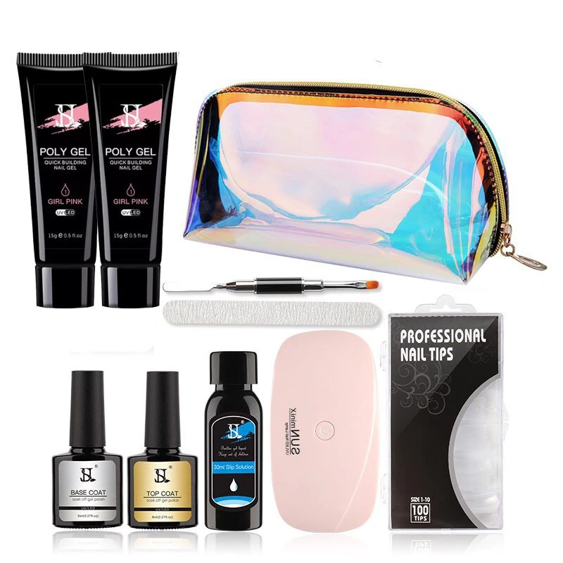 packge  HS poly gel 15 ML 2 colors product thumbnail 36