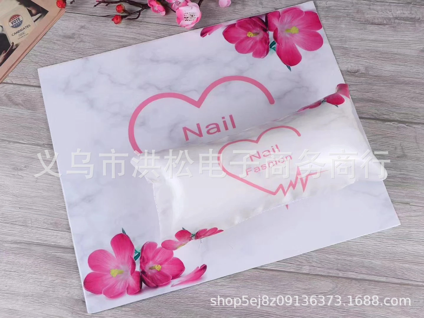 Nail art new leather hand pillow hand cushion nail art ink hand pillowcase 8 colors product thumbnail 3