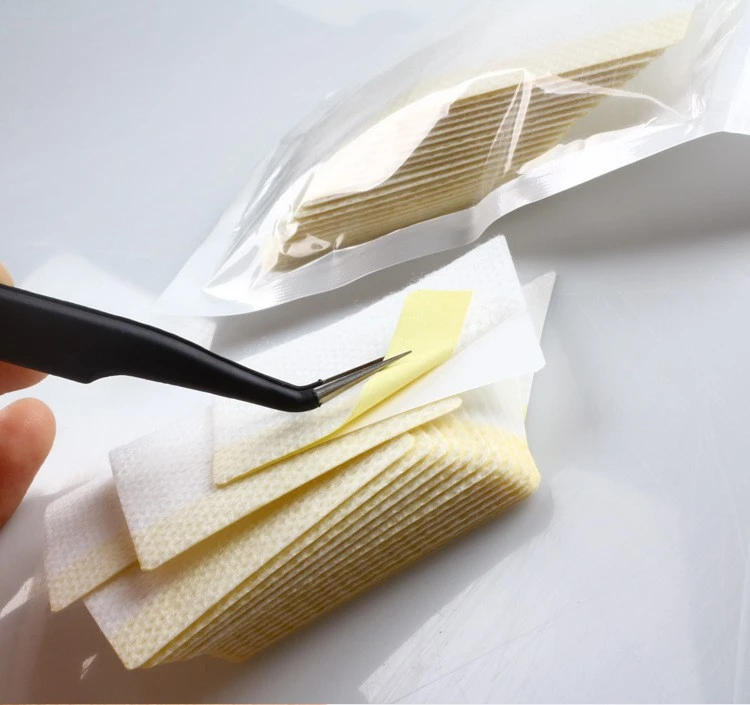 Eyelash removal cotton sheet, adhesive gasket, 40 pieces product thumbnail 5