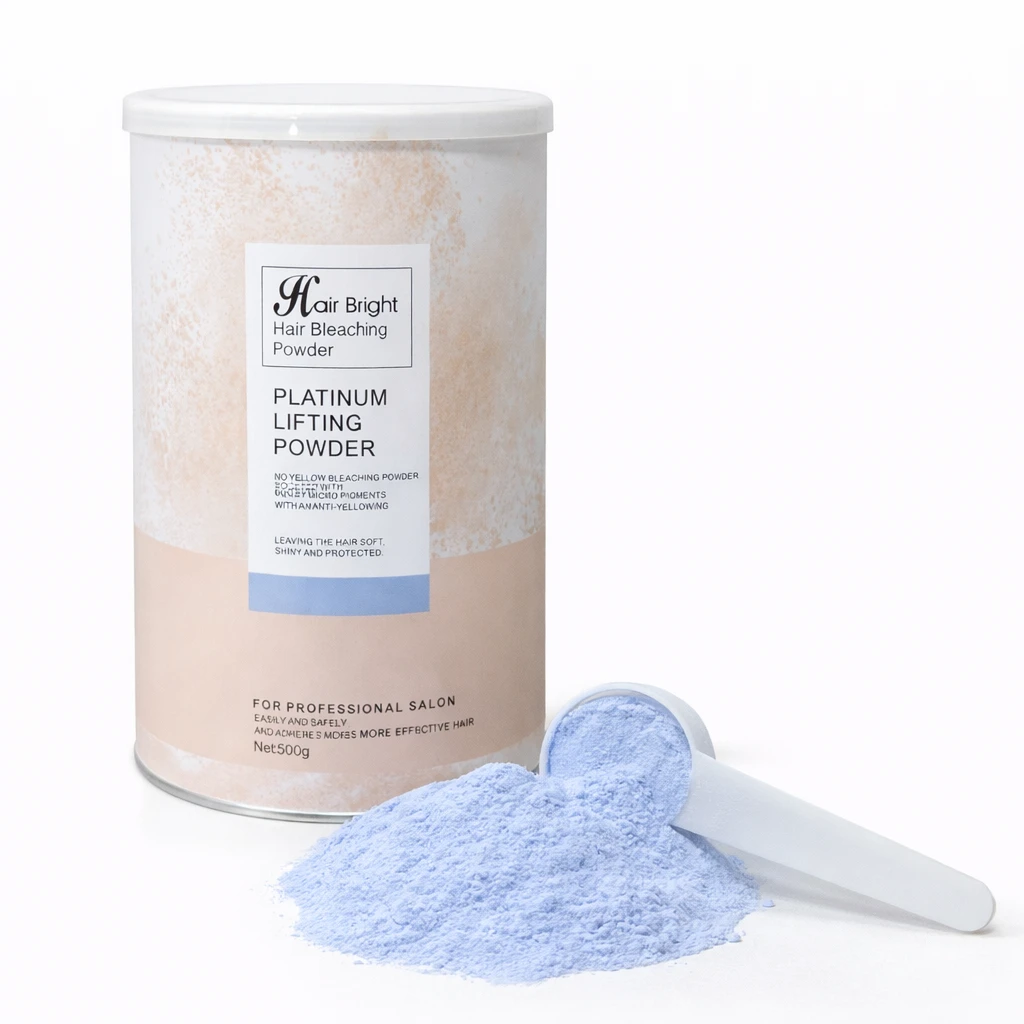 Hair Bright Platinum Lifting Powder – Professional Hair Bleaching Powder Up to 9 Levels Lift – Anti-Yellow Formula – 500g product thumbnail 3