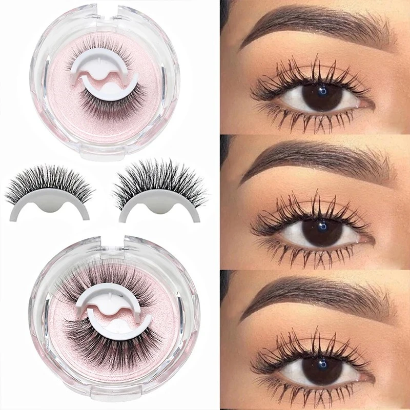 A pair of self-adhesive eyelashes,free glue product thumbnail 26