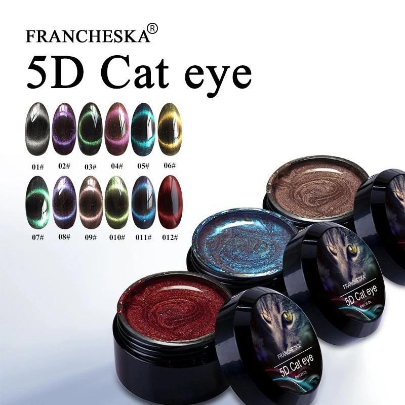 FRANCHESKA nail polish glue Galaxy 5D cat's eye glue Barbie glue Japanese box cat's eye glue UV magic cat eye glue product thumbnail 11