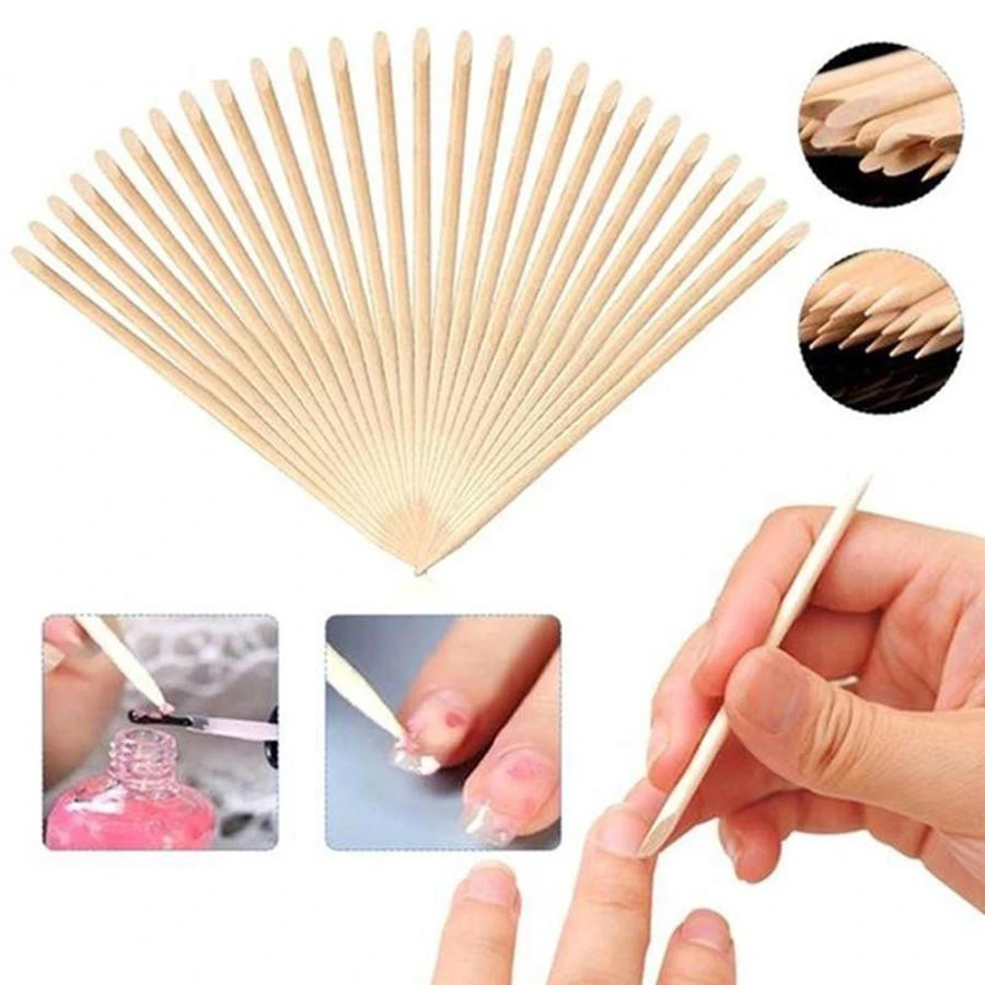 Nail Art Design Orange Wood Stick product thumbnail 6
