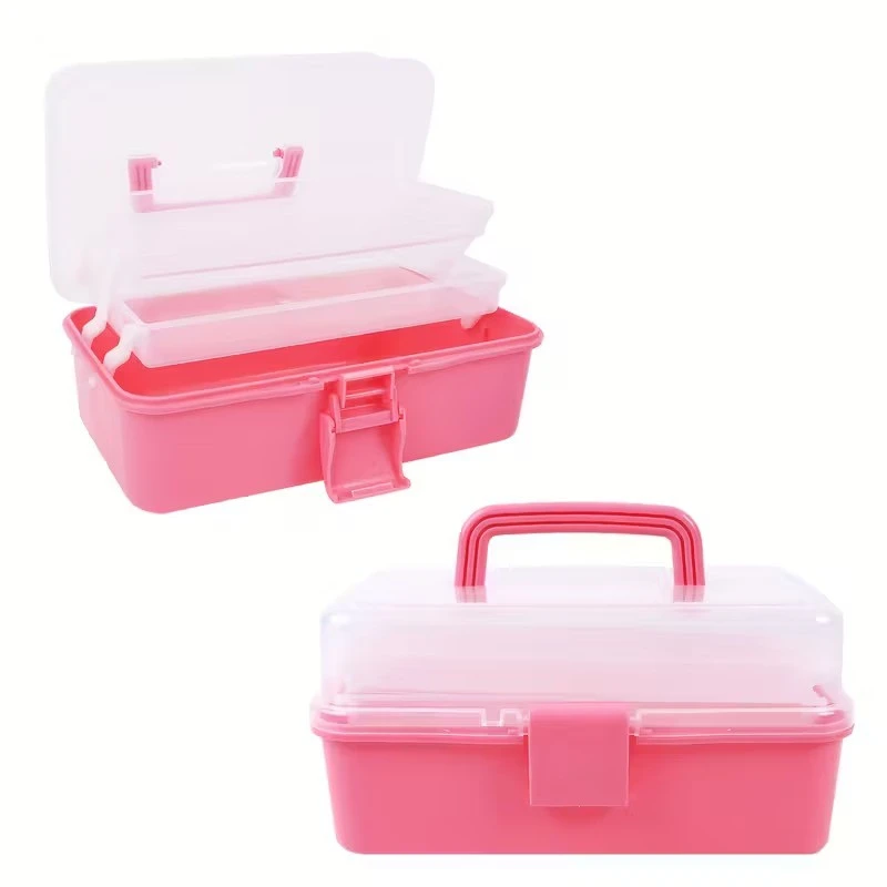 2/3 Layers Large Capacity Foldable Multifunctional Plastic Storage Box product thumbnail 35