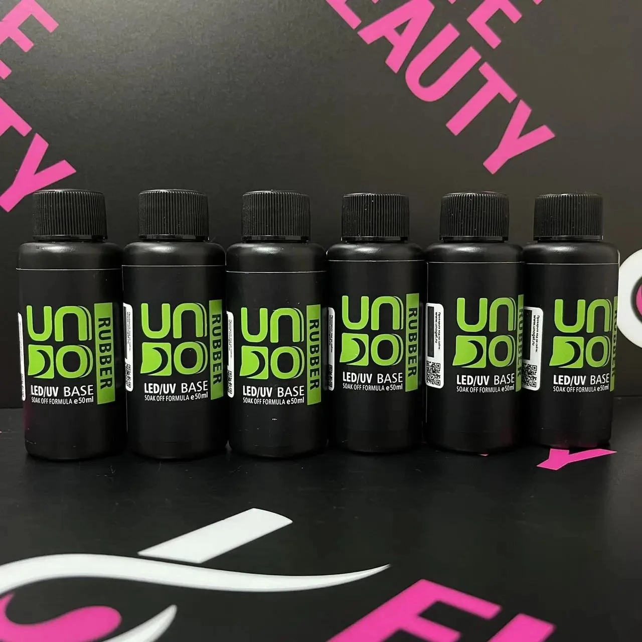 UNO High Capacity 50ml Thick Rubber Base Gel Manicure Basis No Wipe product thumbnail 6