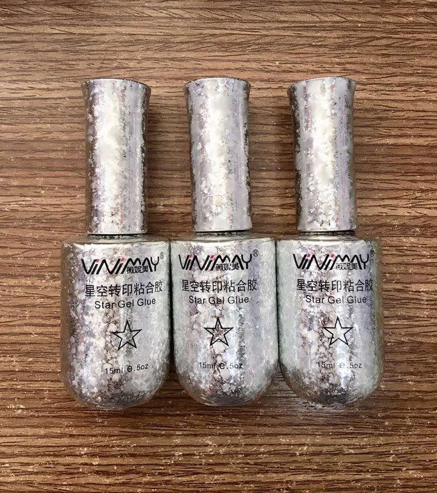 Vinimay, Glue for foil with a Brush Star Gel Glue product thumbnail 6