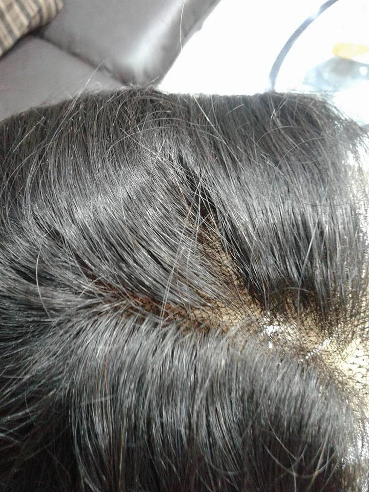 100% Human Hair Wig Lace & PU product thumbnail 3