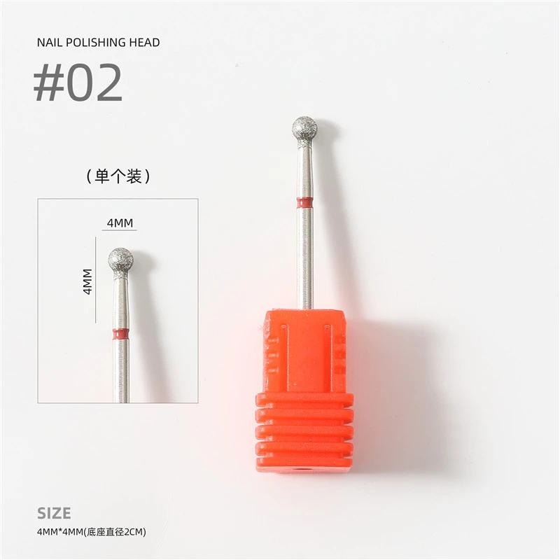 Dimoned Naill Drill Heads Cross-border exclusively for nail art Russian tungsten steel product thumbnail 25