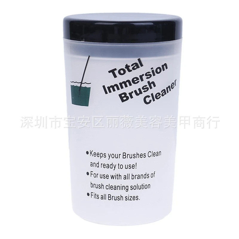 Manicur English Pen Wash Pen Wash Cup Nail Painting Pen Holder Cleaning Brush Wash Pen Storage Box product thumbnail 12