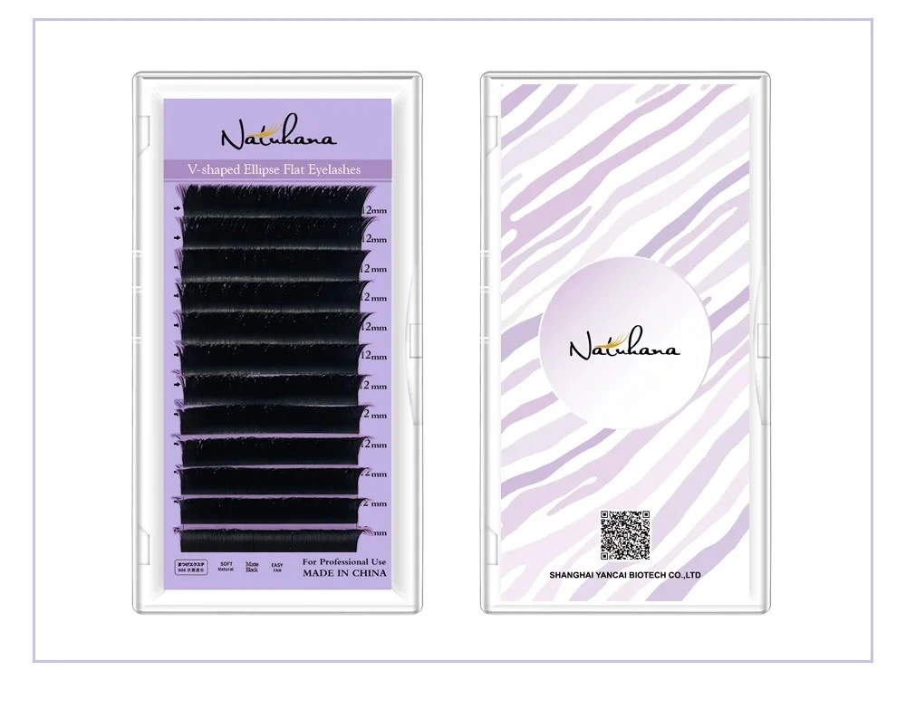 NATUHANA V Shaped Mink Lasher Ellipse Flat  Auto-Fans product thumbnail 11