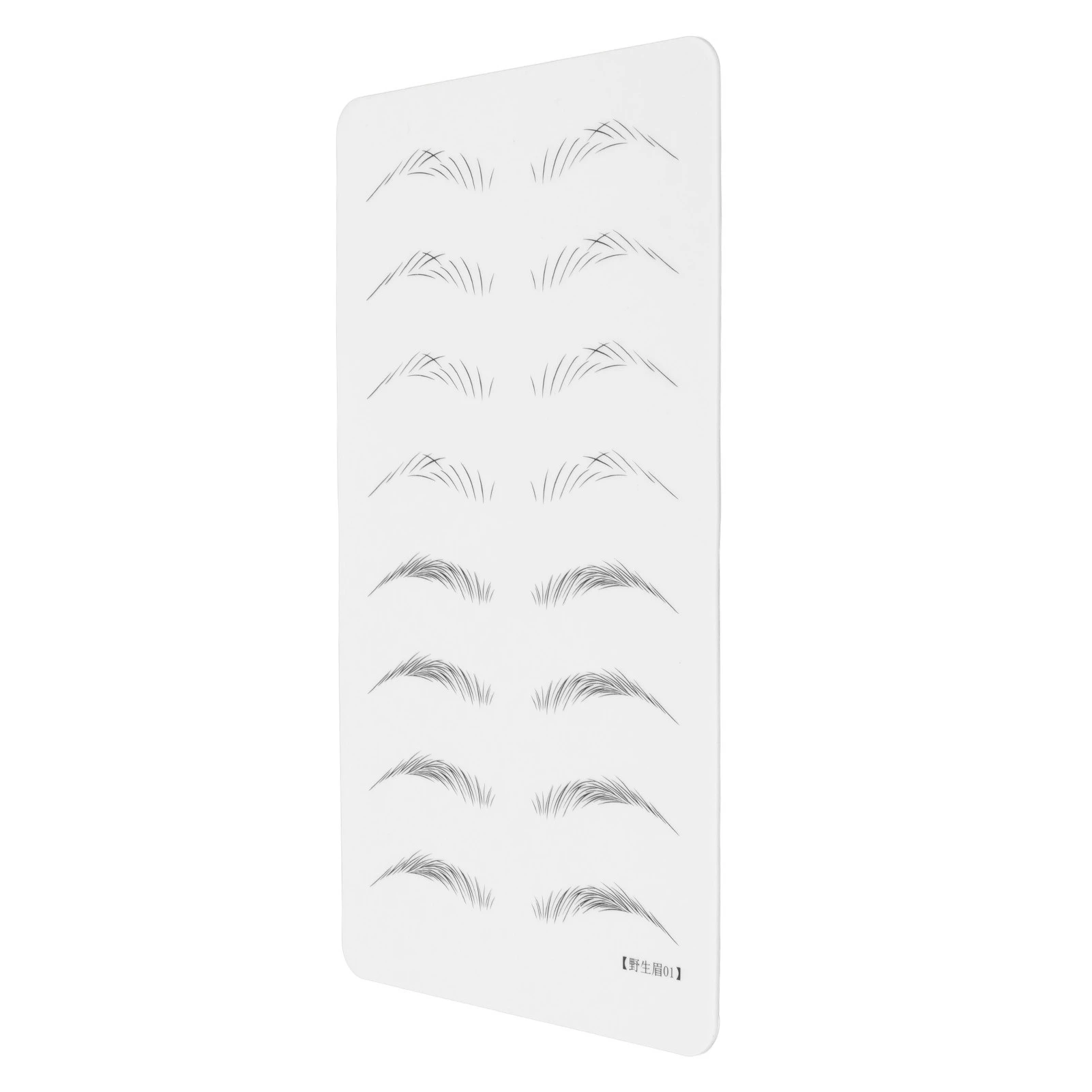 Microblading Practice Skin Inkless Wide Eyebrows Microblading Training Sheet product thumbnail 8