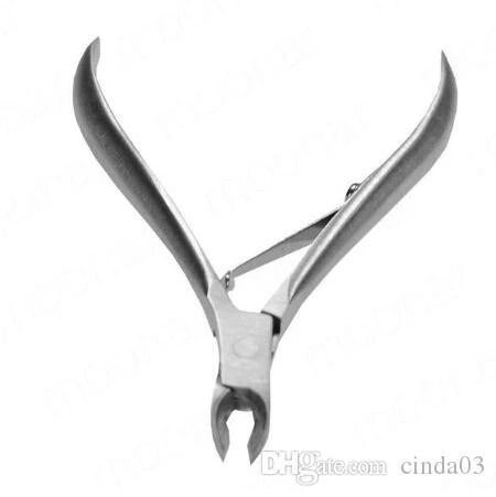silver Nail Cuticle Nipper Manicure Pedicure Tools product thumbnail 10