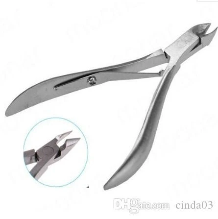 silver Nail Cuticle Nipper Manicure Pedicure Tools product thumbnail 9