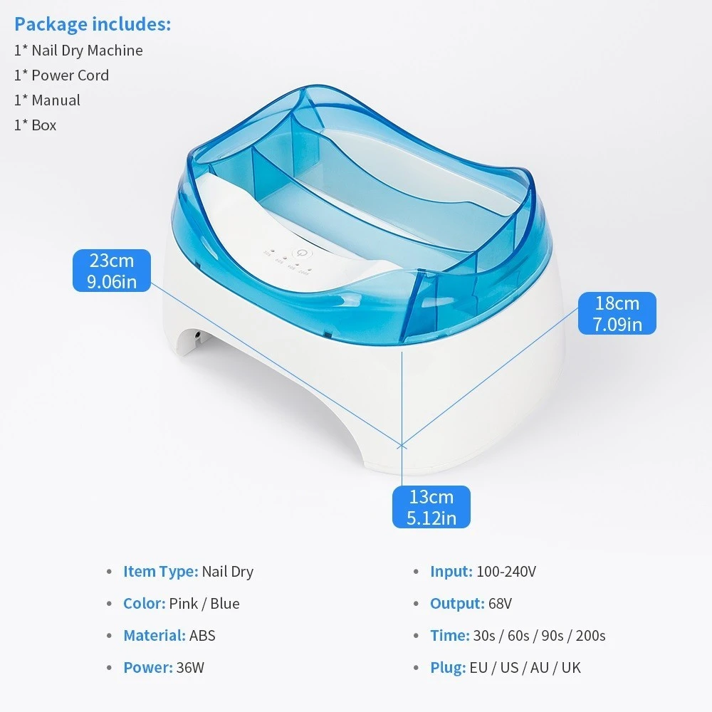 36W Multi-function UV/LED Nail dryer with Storage product thumbnail 20