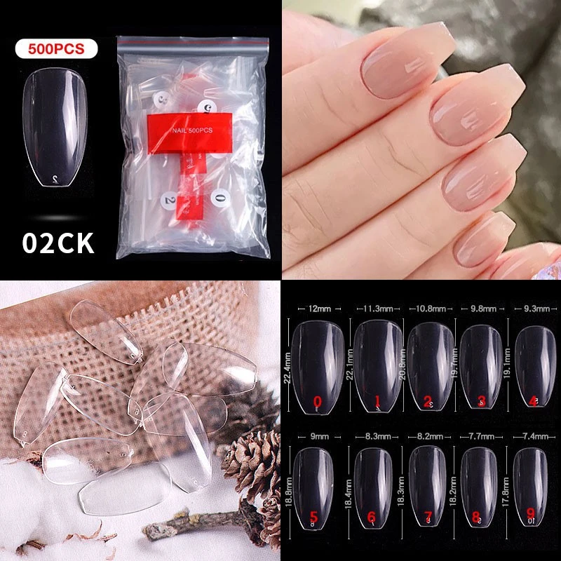 nail art French pointed nail ballet nail transparent nail toe nail toe nail toe nail nail sheet product thumbnail 18