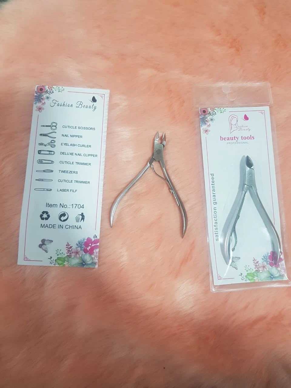 silver Nail Cuticle Nipper Manicure Pedicure Tools product thumbnail 13