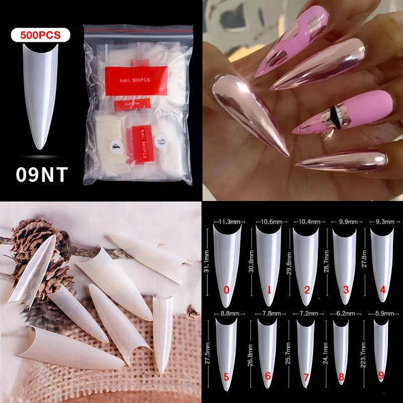 nail art French pointed nail ballet nail transparent nail toe nail toe nail toe nail nail sheet product thumbnail 7