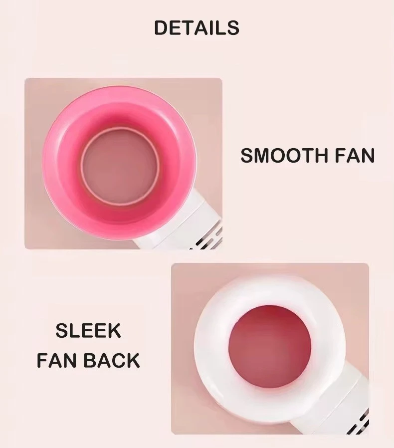Portable USB Rechargeable Bladeless Eyelash Fan Dryer – 3 Speed Mini Lash Extension Fan – 2000mAh Battery product thumbnail 11