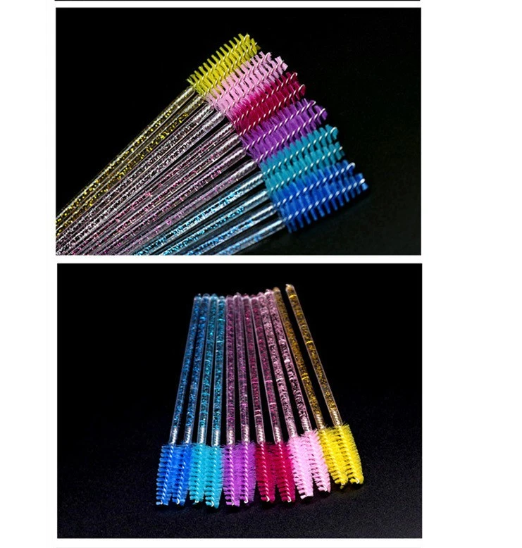 New foreign trade crystal rod mascara brush mascara comb solid mascara brush portable makeup brush beauty tool product thumbnail 11