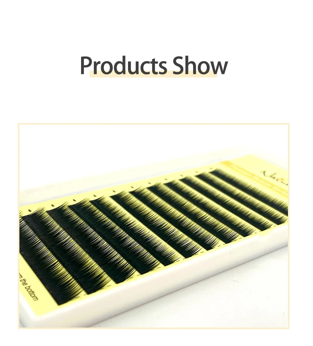NATUHANA Bottom Eyelash Extension Soft Under Eyelashes J Curl 5-7 Mix product thumbnail 9