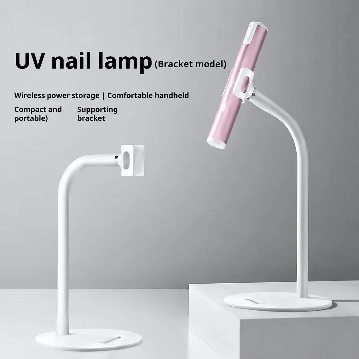 L'UGX Mini Curing Lamp Holder for LG206 Nail Dryer – Genuine Magnetic Stand, Flexible and Detachable product thumbnail 5