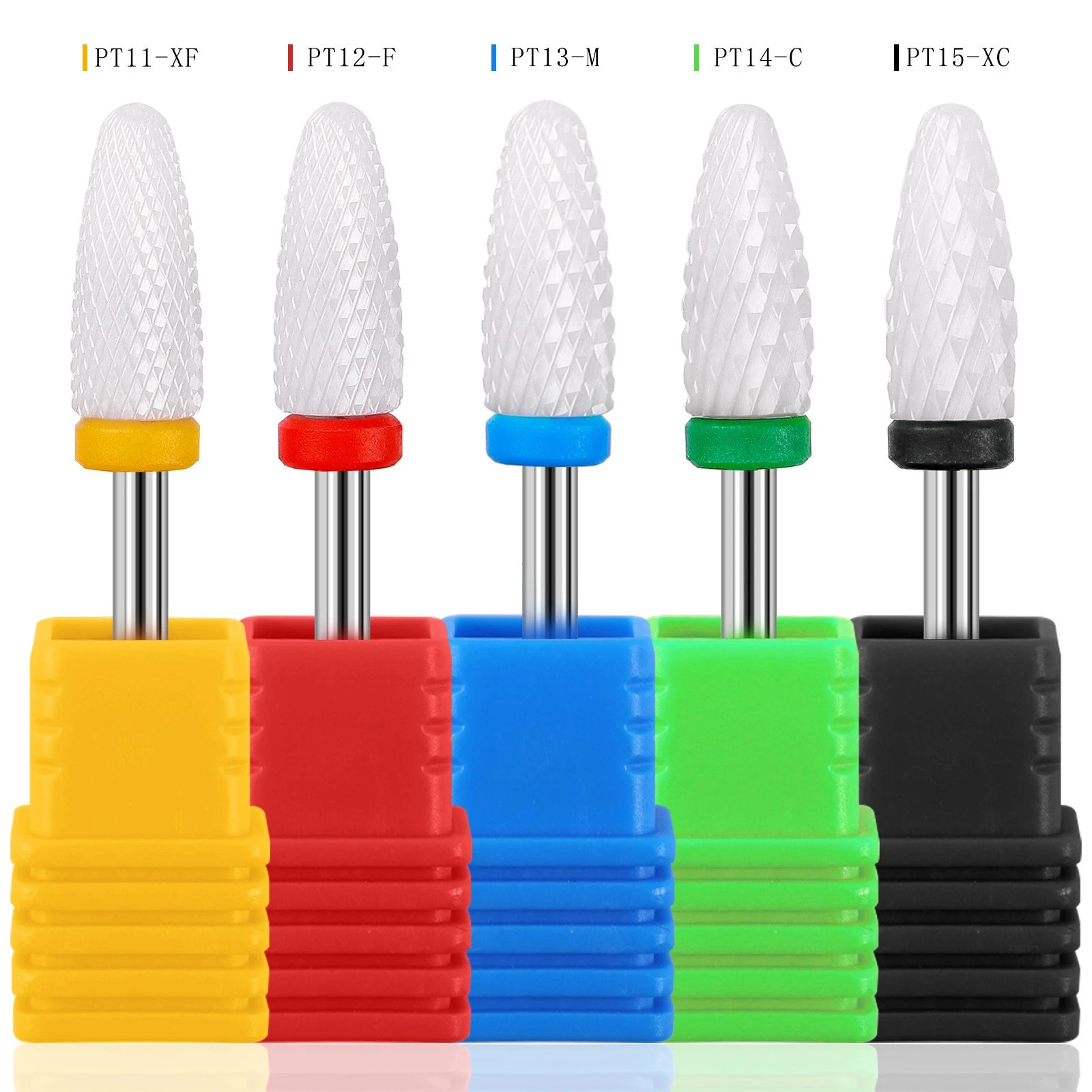 Nail art ceramic polishing head replacement head nail removal polishing head dead skin polishing machine nail art tools product thumbnail 16