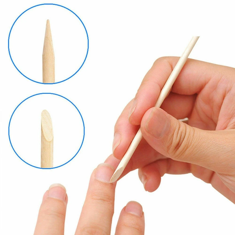 Nail Art Design Orange Wood Stick product thumbnail 10