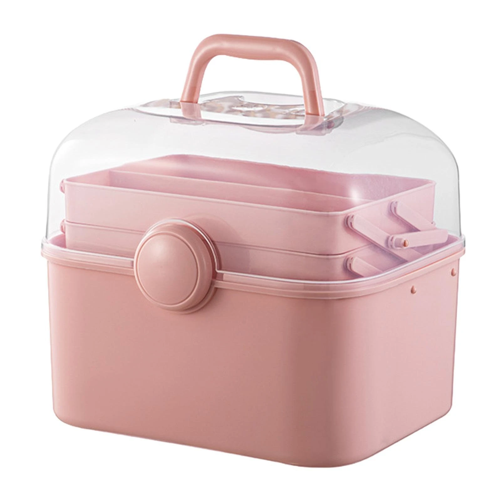Multipurpose Portable Storage Box – 3 Tiers for Cosmetics, Manicure Tools & Sewing Supplies product thumbnail 31