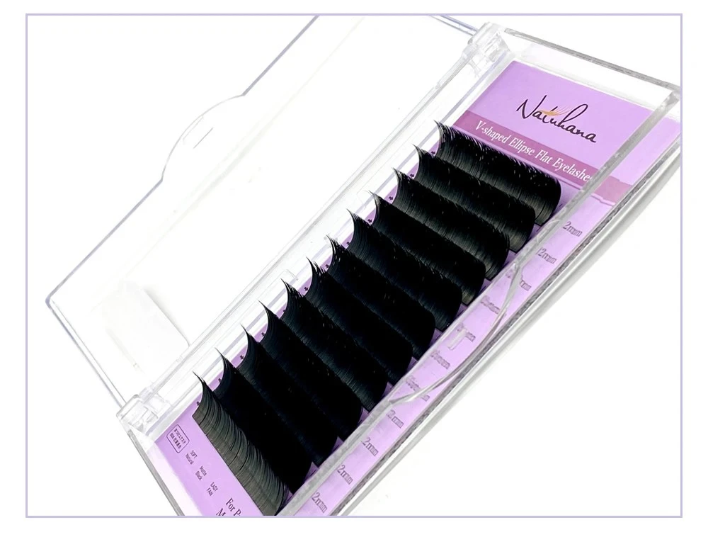 NATUHANA V Shaped Mink Lasher Ellipse Flat  Auto-Fans product thumbnail 10