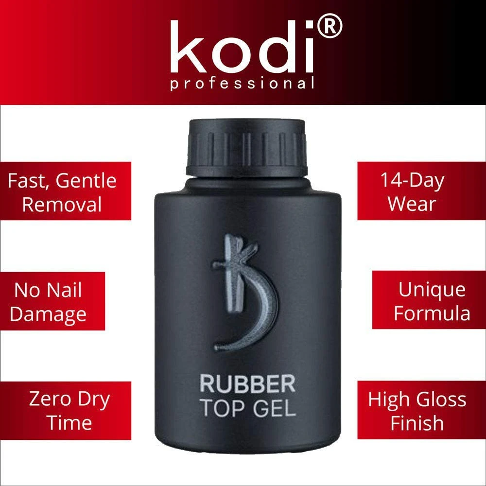 copy of Professional Rubber Top Gel By Kodi  35ml 1.18 oz product thumbnail 4