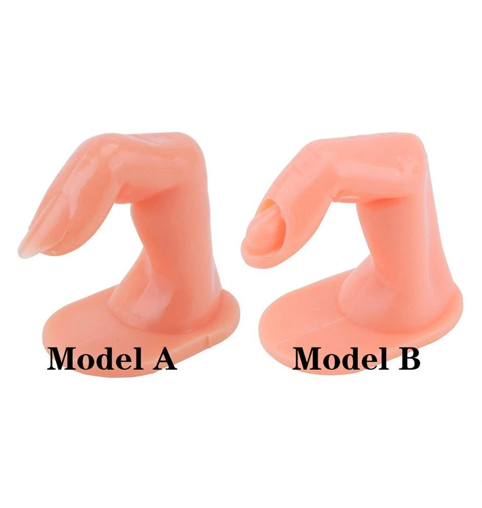 Units of plastic nail art practice and fake fingers training tools product thumbnail 4
