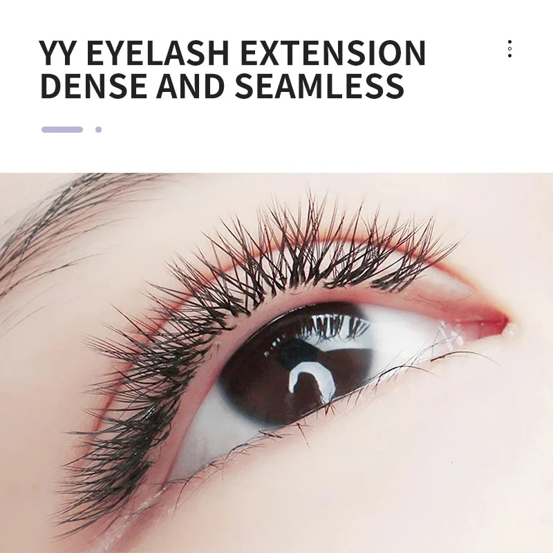 NATUHANA YY Shape Eyelash Extensions CD Curl Black product thumbnail 5
