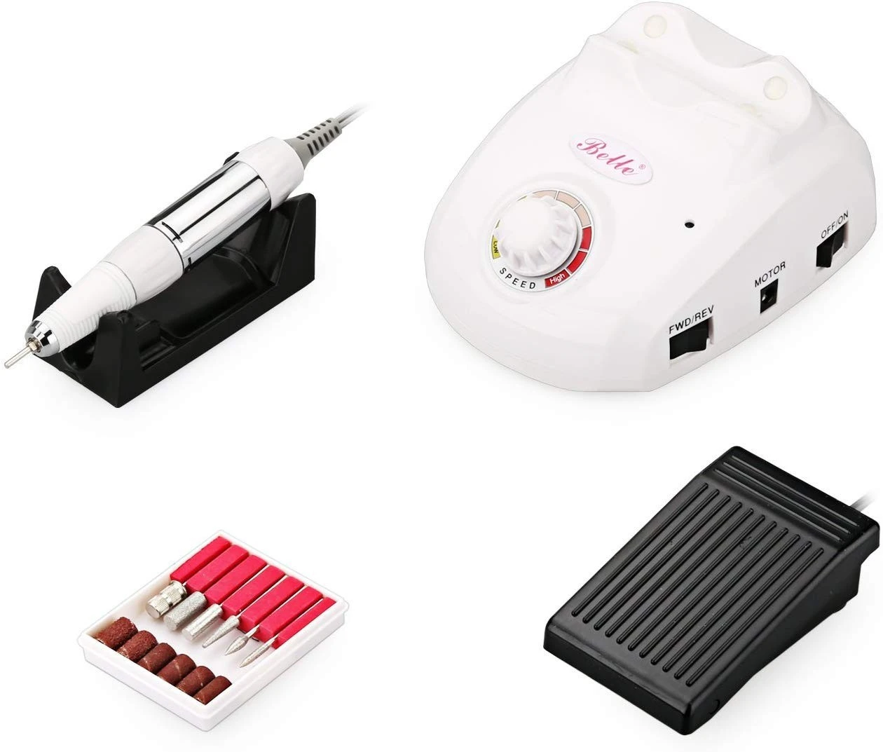 Professional Nail Polisher Drill Manicure Pedicure product thumbnail 3