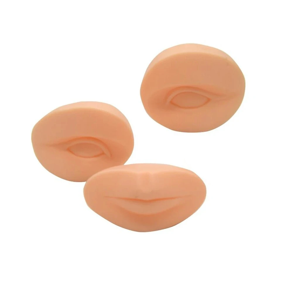 Mannequin head silicone,soft,replaceable,easy to color product thumbnail 18