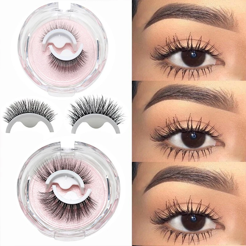 A pair of self-adhesive eyelashes,free glue product thumbnail 15