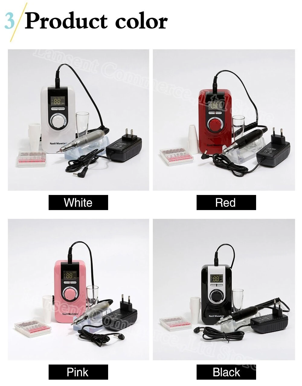 Portable Nail Drill Cordless 35000 RPM product thumbnail 6