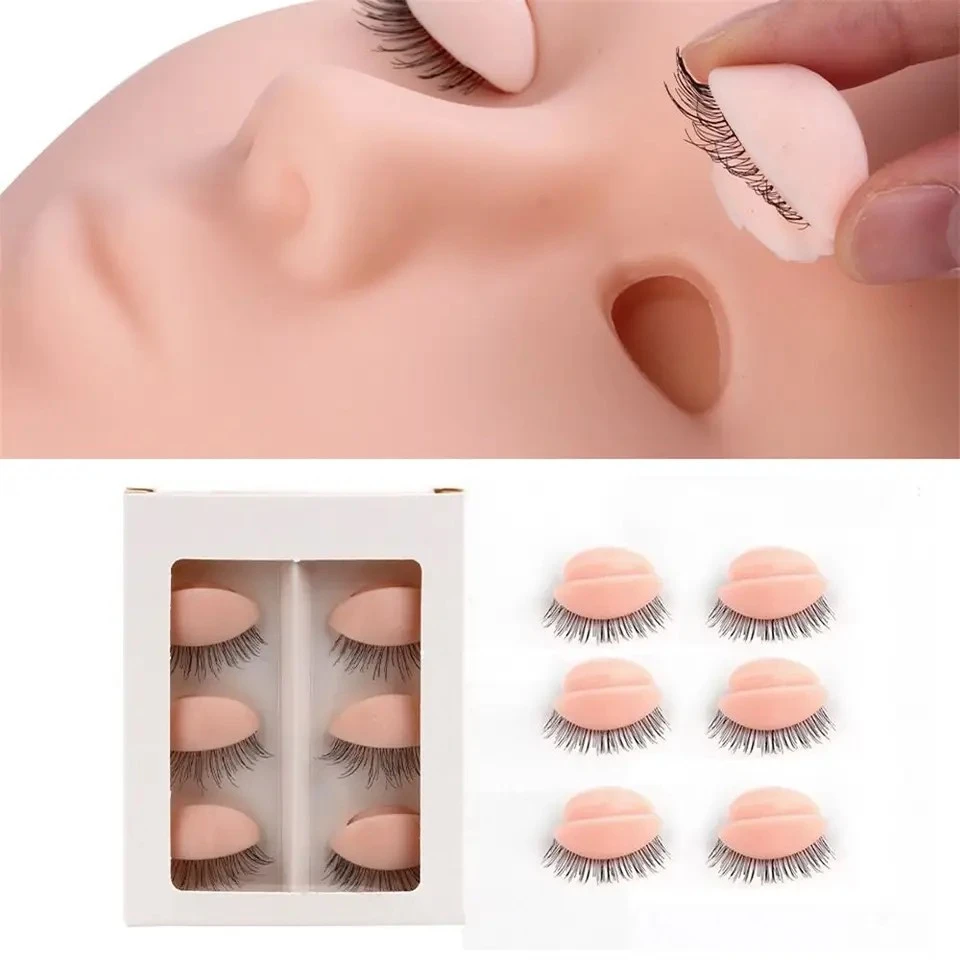 Eyelash Extension Kit, Mannequin Head with Replaced Eyelids product thumbnail 2