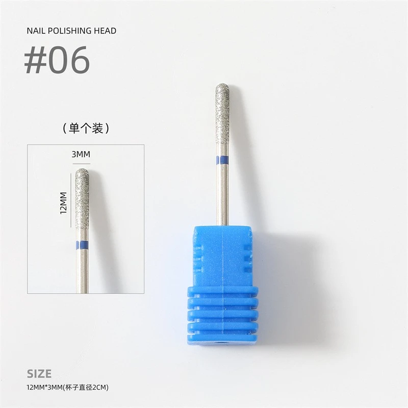 Dimoned Naill Drill Heads Cross-border exclusively for nail art Russian tungsten steel product thumbnail 18