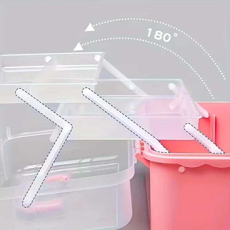 2/3 Layers Large Capacity Foldable Multifunctional Plastic Storage Box product thumbnail 26