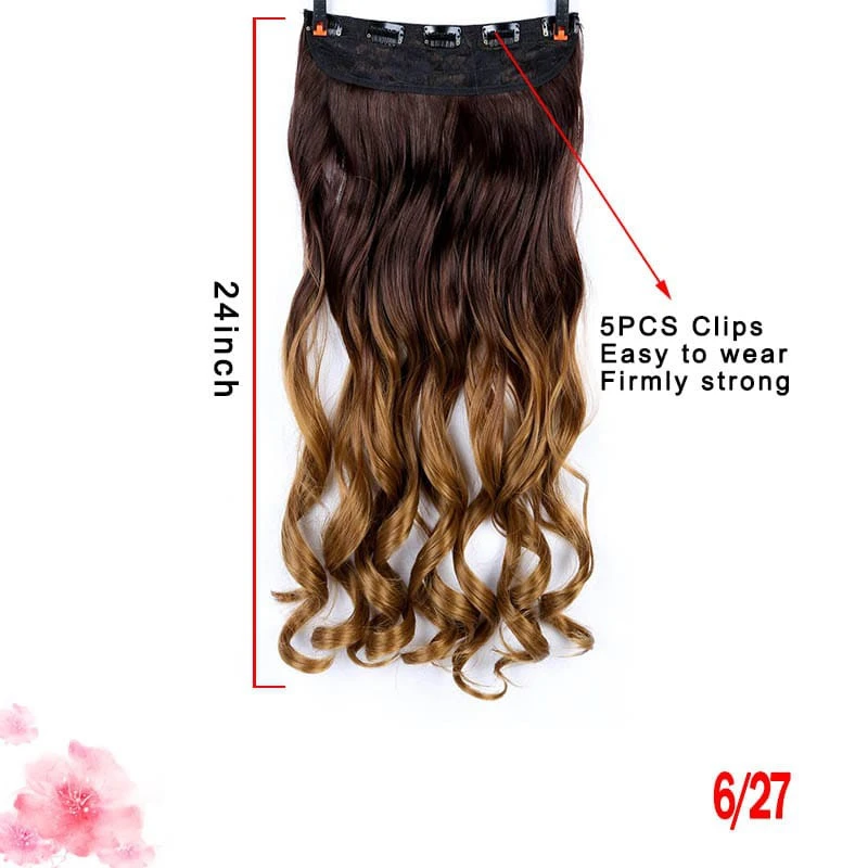 5clip in extension ombre hair product thumbnail 2