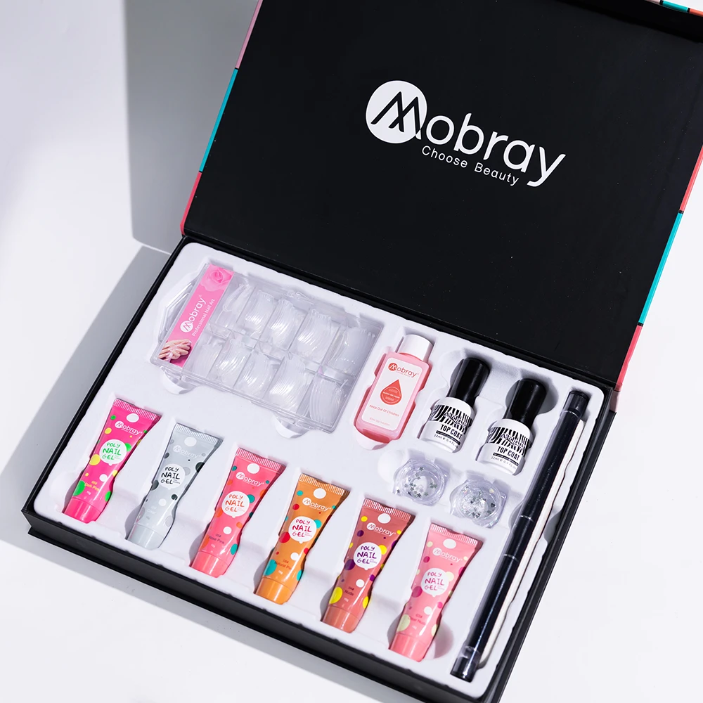 Mobray Builder Extension Nail Poly gel kit product thumbnail 2