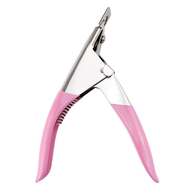 Manicure slotted clippers U-shaped DIY French nail extension trimming nail clippers tools product thumbnail 16