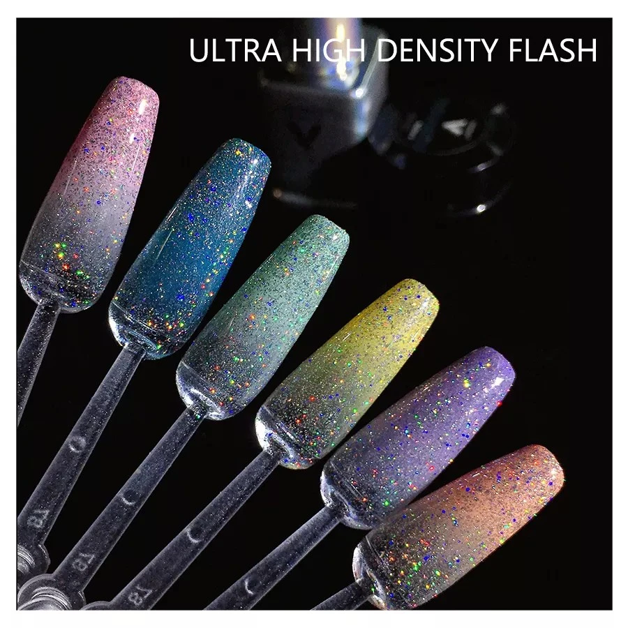 Laser Kaleidoscope Nail Gel Polish Super Broken UV LED Universal Kaleidoscope Nail Gel Polish product thumbnail 4