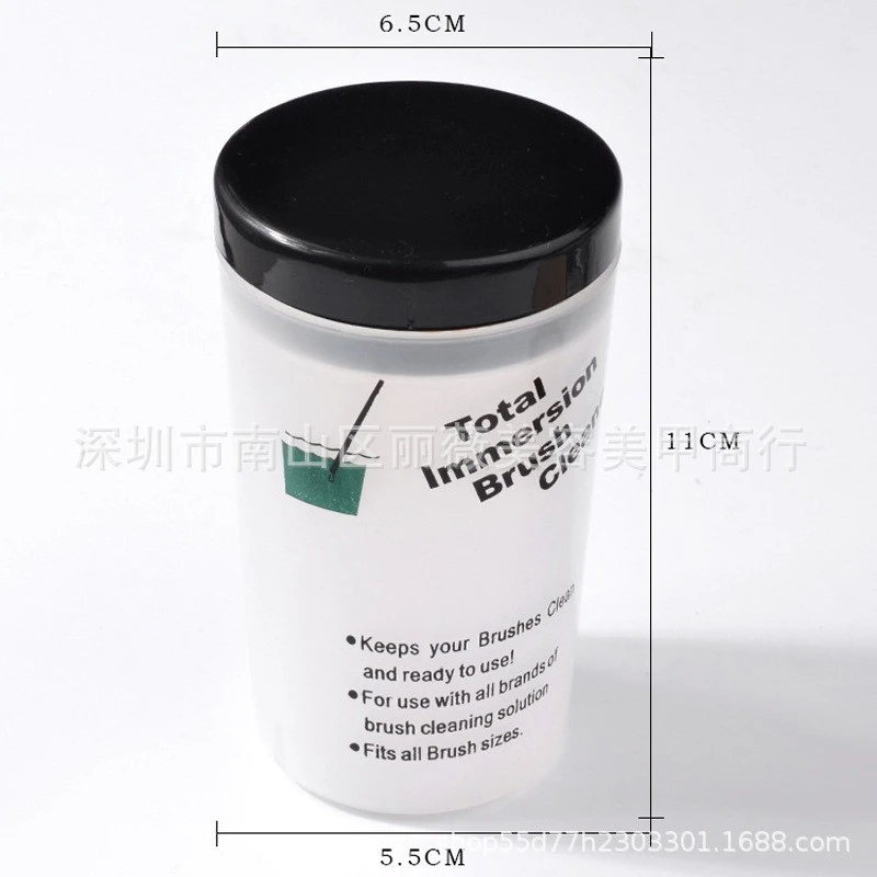 Manicur English Pen Wash Pen Wash Cup Nail Painting Pen Holder Cleaning Brush Wash Pen Storage Box product thumbnail 6