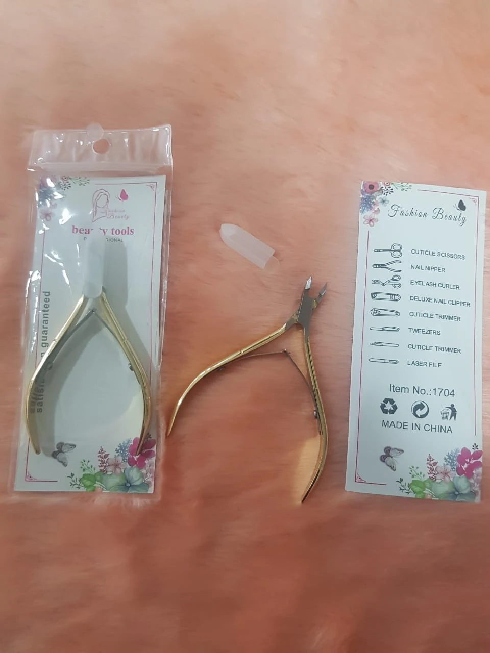 Gold Cuticle Nipper Manicure Pedicure Tools product thumbnail 17