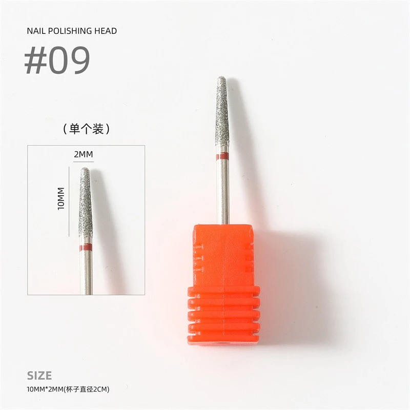 Dimoned Naill Drill Heads Cross-border exclusively for nail art Russian tungsten steel product thumbnail 16