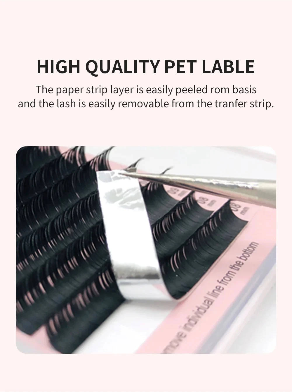 NATUHANA 16lines 8-15mm Mixed Eyelash Extension Matte Black product thumbnail 13
