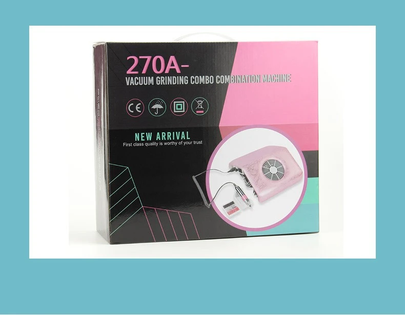 Nail art polishing and vacuuming all-in-one machine 2-in-1 nail art vacuum cleaner machine polishing and nail removal 270A product thumbnail 14